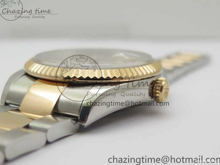 0401 DateJust 36 SS RG 126231 BP Maker 1:1 Best Edition Silver Dial on Oyster Bracelet EasyMatch 2511